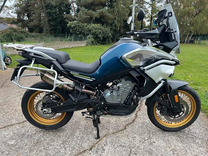 Cf moto mt800 touring veel extra opties nieuwe achterband, Motoren, Motoren | CFMOTO, Particulier, ABS, Ophalen