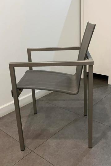 Tuinstoelen Tribù, Tuin en Terras, Ophalen, Zo goed als nieuw, Aluminium, Stapelbaar