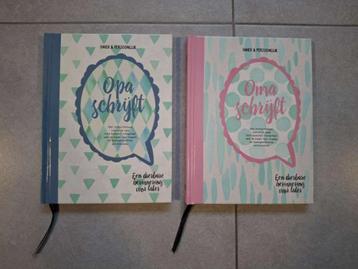 Invulboek opa/oma schrijft  beschikbaar voor biedingen