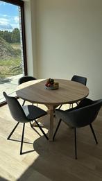 Ronde eettafel 119cm, Huis en Inrichting, Ophalen, Zo goed als nieuw