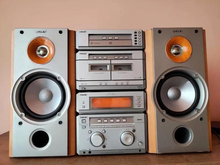 Sony MHC-NX1 + speakers, Audio, Tv en Foto, Luidsprekerboxen, Zo goed als nieuw, 120 watt of meer, Sony, Ophalen