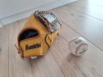 Set Baseball handschoen Franklin + bal 12 inch, Bal, Ophalen of Verzenden, Zo goed als nieuw, Honkbal