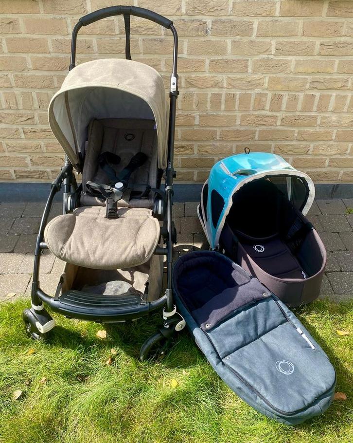 Bugaboo bee5 taupe/black, Kinderen en Baby's, Kinderwagens en Combinaties, Zo goed als nieuw, Bugaboo, Ophalen