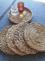 4 placemats en dienblad, Ophalen, Zo goed als nieuw