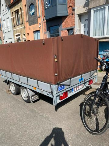 Aanhanger geremd 2Ton hapert beschikbaar voor biedingen