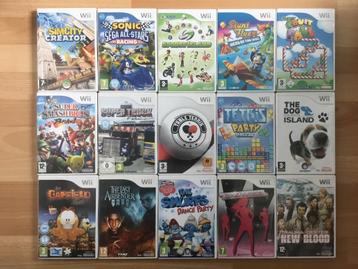 Nintendo Wii games beschikbaar voor biedingen