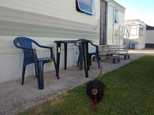 Emplacement fixe De haan camping Tolmzant avec 2 chambres, Caravanes & Camping, Caravanes résidentielles, Enlèvement ou Envoi