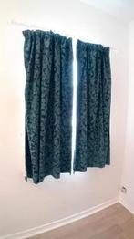 Rideaux bleu et turquoise occultant, Huis en Inrichting, Ophalen, Gebruikt, Groen