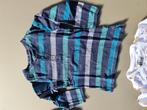blauwe gestreept t-shirt, longsleef, CA, 98, Enfants & Bébés, Vêtements enfant | Taille 98, Enlèvement ou Envoi, Comme neuf