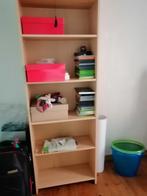 Houten boekenkast. Af halen te Gent!, Ophalen