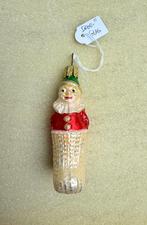 Vintage glazen Kerstballen Inge Glas (D) Kerstman, Diversen, Kerst, Ophalen of Verzenden, Zo goed als nieuw