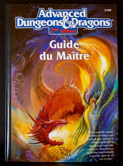 AD&D 2e édition 2100F Guide du Maitre TSR 1991, Hobby & Loisirs créatifs, Wargaming, Comme neuf, Autres types, Enlèvement ou Envoi