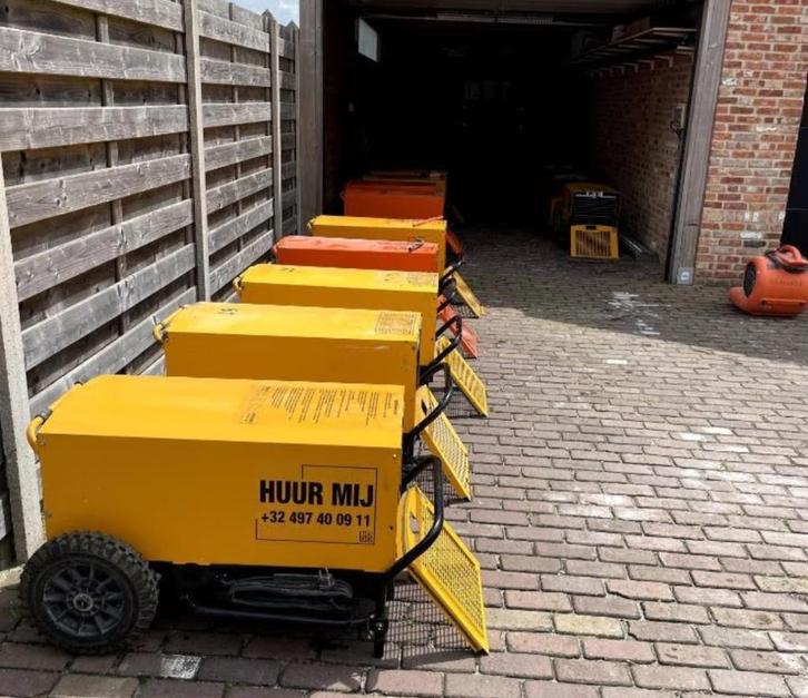 bouwdroger verhuur Pelt €50, Doe-het-zelf en Bouw, Ventilatie en Afzuiging, Ventilator, Ophalen