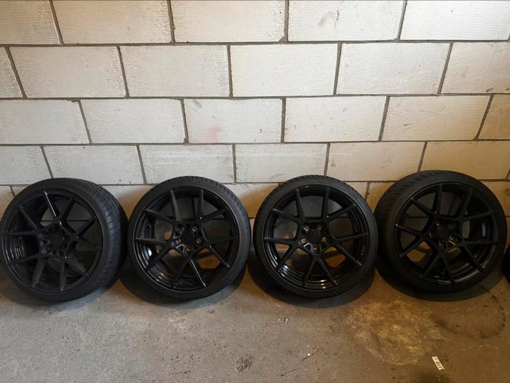 Rotiform KPS 19 inch velgenset met banden, Auto-onderdelen, Banden en Velgen, Banden en Velgen, Zomerbanden, 19 inch, Nieuw, Ophalen