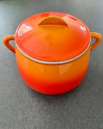 Vintage Le Creuset geëmailleerde gietijzeren bonenpot, Ophalen, Zo goed als nieuw, Gietijzer, Overige typen