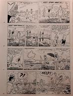 POM - originele pagina PIET PIENTER en BERT BIBBER -, Ophalen of Verzenden