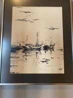 Inkttekening René De Coninck, Antiquités & Art, Enlèvement