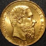 Or - Belgique - 20 Francs - Léopold II - 1882, Timbres & Monnaies, Monnaies | Belgique, Or, Enlèvement ou Envoi, Monnaie en vrac