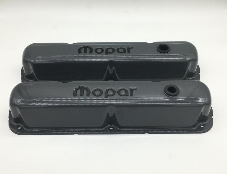 Couvercle de valve Mopar (gris requin) Mopar 318 360, Autos : Pièces & Accessoires, Petit matériel, Pièces américaines, Pièces Oldtimer ou Ancêtre