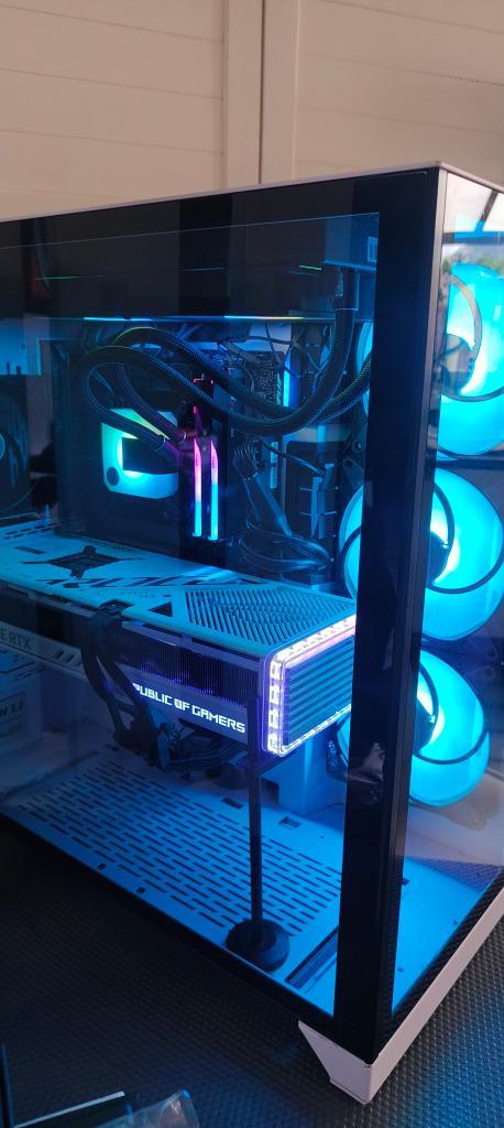 Power-Game i9 PC(14900KF,ROG 4080,32Gb DDR5,WC,SSD 2TB,etc), Computers en Software, Desktop Pc's, Zo goed als nieuw, 4 Ghz of meer