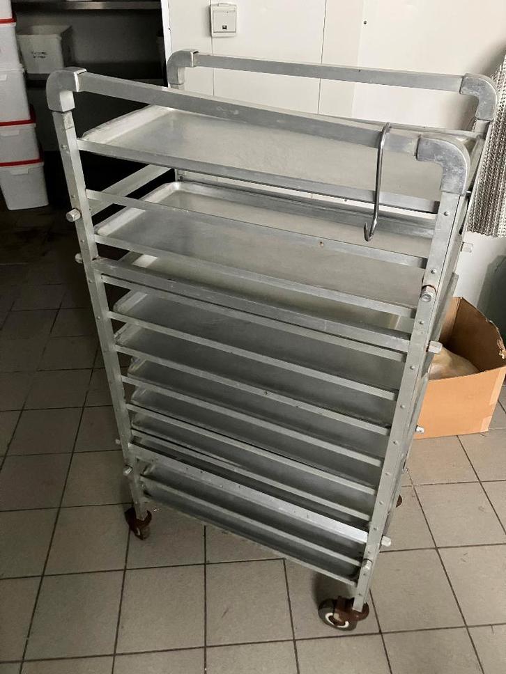 chariot à provisions, à étagères, plate-forme transport, Articles professionnels, Horeca | Mobilier & Aménagement, Utilisé, Enlèvement