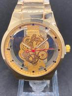 Cadran squelette CART Pharao Premiere en or jaune, Envoi, Étanche, Neuf, Jaune