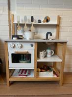 keukentje Kids Concept (inclusief toebehoren), Ophalen, Gebruikt, Hout, Speelkeuken