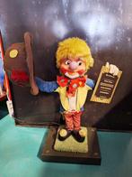 Vintage clown automaton, winkel-, etalage display🤡, Verzamelen, Automaten | Overige, Gebruikt, Ophalen of Verzenden