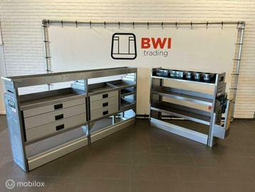 Aluca set bedrijfswageninrichting complete inrichting beschikbaar voor biedingen