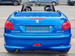 Peugeot 206 CC 1.6i Essence 2006, Cabriolet, Blauw, Bedrijf, Handgeschakeld