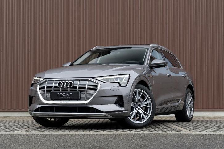 Audi e-tron 55 Quattro Advanced 95 kWh | Garantie, Auto's, Audi, Bedrijf, Te koop, e-tron, 360° camera, 4x4, ABS, Achteruitrijcamera