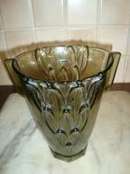 Art Deco vaas in Boheems glas., Antiquités & Art, Antiquités | Vases, Enlèvement