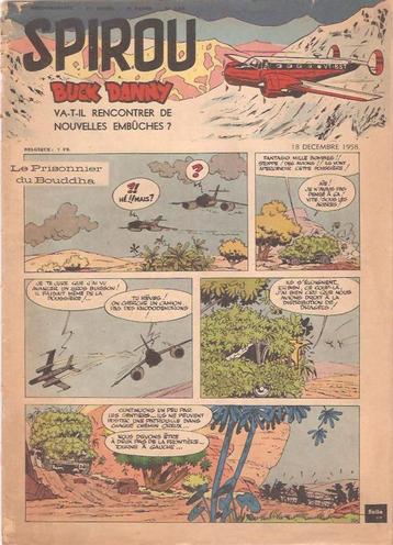 'Spirou' exemplaar uit 1958 beschikbaar voor biedingen