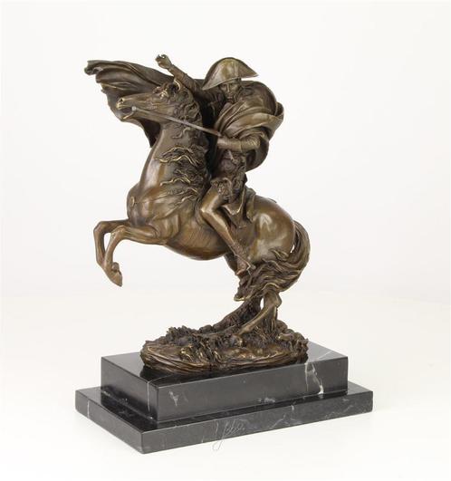 Napoleon op paard , napoleon, Antiquités & Art, Art | Sculptures & Bois, Enlèvement ou Envoi