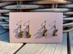 Oorbellen hangers konijnen brons, Handtassen en Accessoires, Oorbellen, Overige materialen, Hangers, Overige kleuren, Nieuw