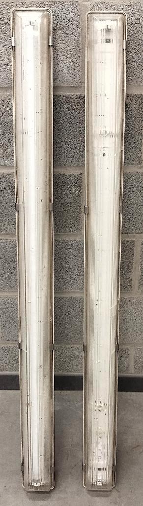 2x TL armatuur 120cm 1x36W (prijs voor de 2 samen), Doe-het-zelf en Bouw, Bouwverlichting, Gebruikt, Armatuur, Minder dan 50 watt