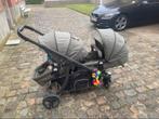 Dubbele kinderwagen te koop, prijs bespreekbaar, Comme neuf