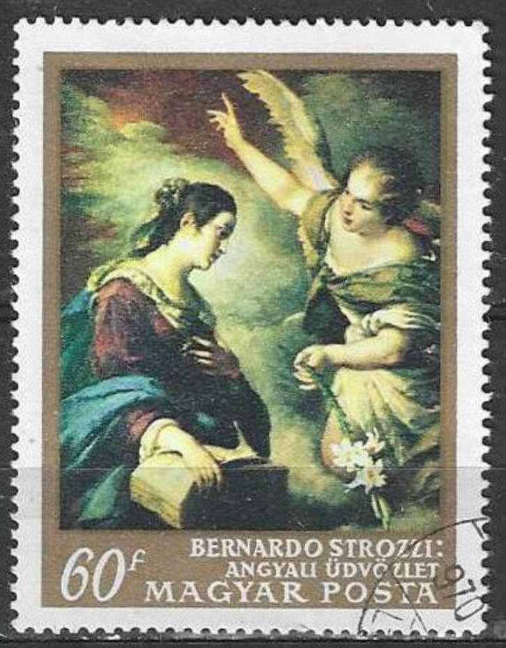Hongarije 1968 - Yvert 2012 - De Annunciatie (ST), Postzegels en Munten, Postzegels | Europa | Hongarije, Verzenden