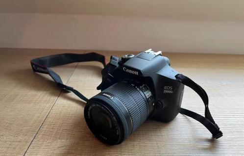 Canon 2000D /“spiegelreflex camera, Audio, Tv en Foto, Fotocamera's Digitaal, Zo goed als nieuw, Spiegelreflex, Canon, Ophalen