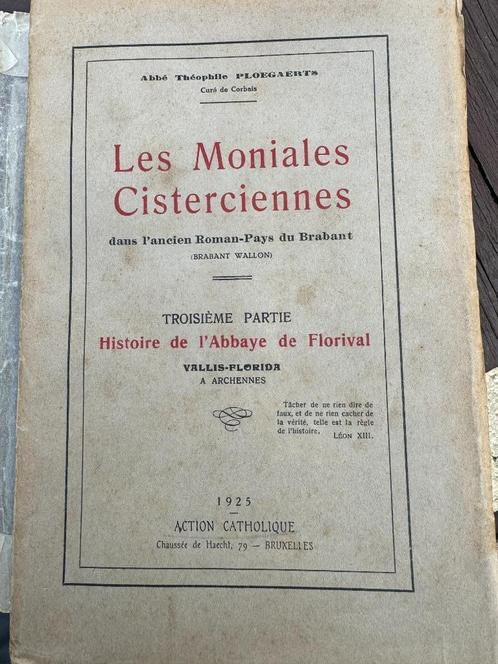 Théophile Ploegaerts - Histoire de l'abbaye de Florival, Livres, Histoire & Politique, Utilisé, Enlèvement ou Envoi
