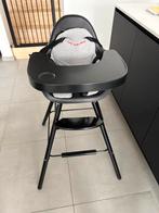 Eetstoel Childhome Evolu 2 zwart, Kinderen en Baby's, Kinderstoelen, Ophalen, Zo goed als nieuw
