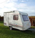 Keuringsvrije 750kg caravan 2002, luifel., Caravans en Kamperen, Mobilhomes, Overige merken, Standaard zit, Ringverwarming, Particulier