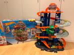 Hot Wheels city ultimate garage Robot T-Rex, Ophalen, Racebaan, Zo goed als nieuw, Hot Wheels