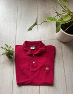 Rood Lacoste polo, Kleding | Heren, Maat 48/50 (M), Lacoste, Ophalen of Verzenden, Zo goed als nieuw