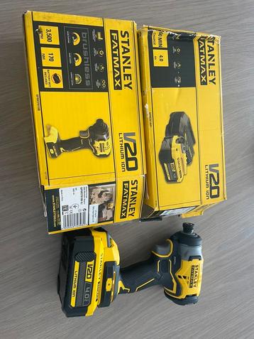Stanley Fatmax V20Slagschroevendraaier  batterij&lader NIEUW beschikbaar voor biedingen