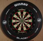 Blade 6 Triple Core,Surround Blade 6,Bull's mat+oche&pijlen., Ophalen of Verzenden, Zo goed als nieuw, Dartbord met pijlen
