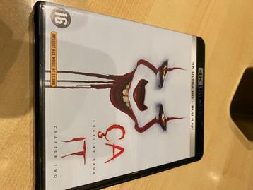 IT chapter Two 4K + Bluray, Cd's en Dvd's, Ophalen of Verzenden, Zo goed als nieuw