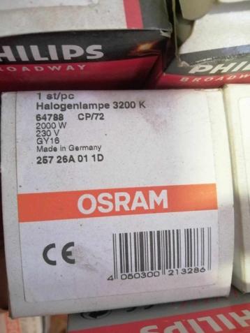 ampoule osram cp72 2000w