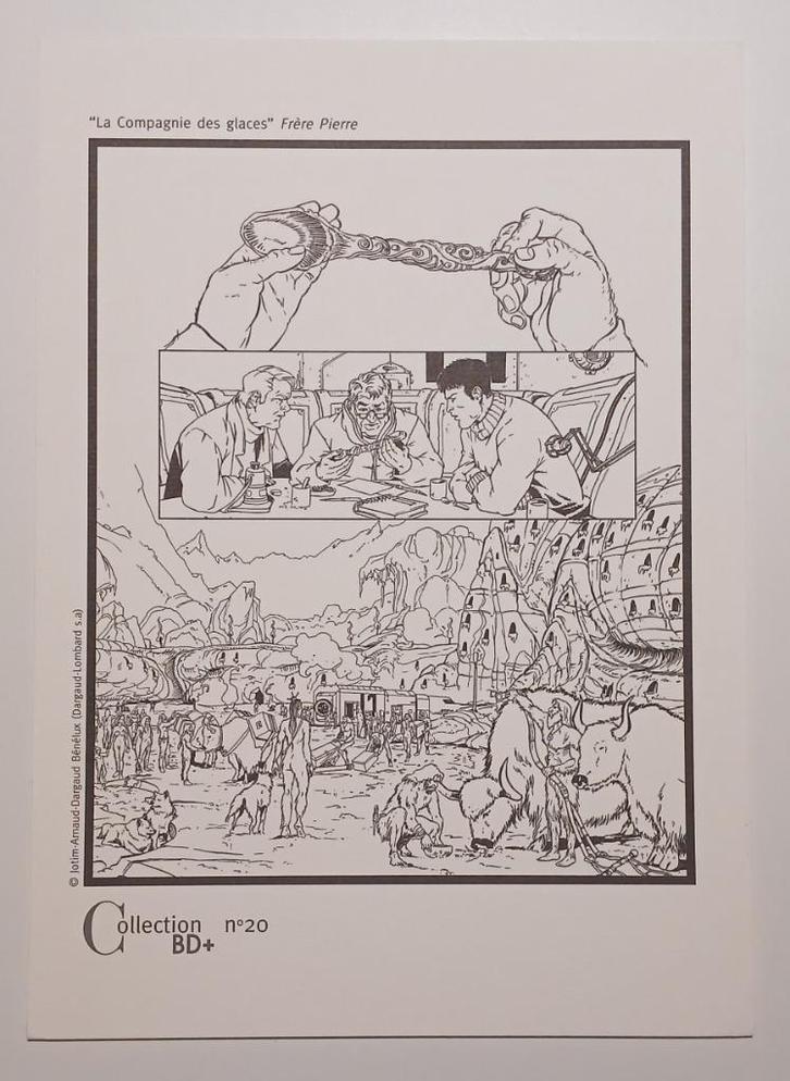 BD Ex-libris La Compagnie des Glaces Jotim Arnaud TTB, Boeken, Stripverhalen, Gelezen, Eén stripboek, Ophalen of Verzenden