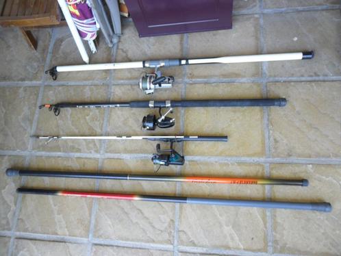Lot peche, Watersport en Boten, Hengelsport | Algemeen, Molen, Ophalen